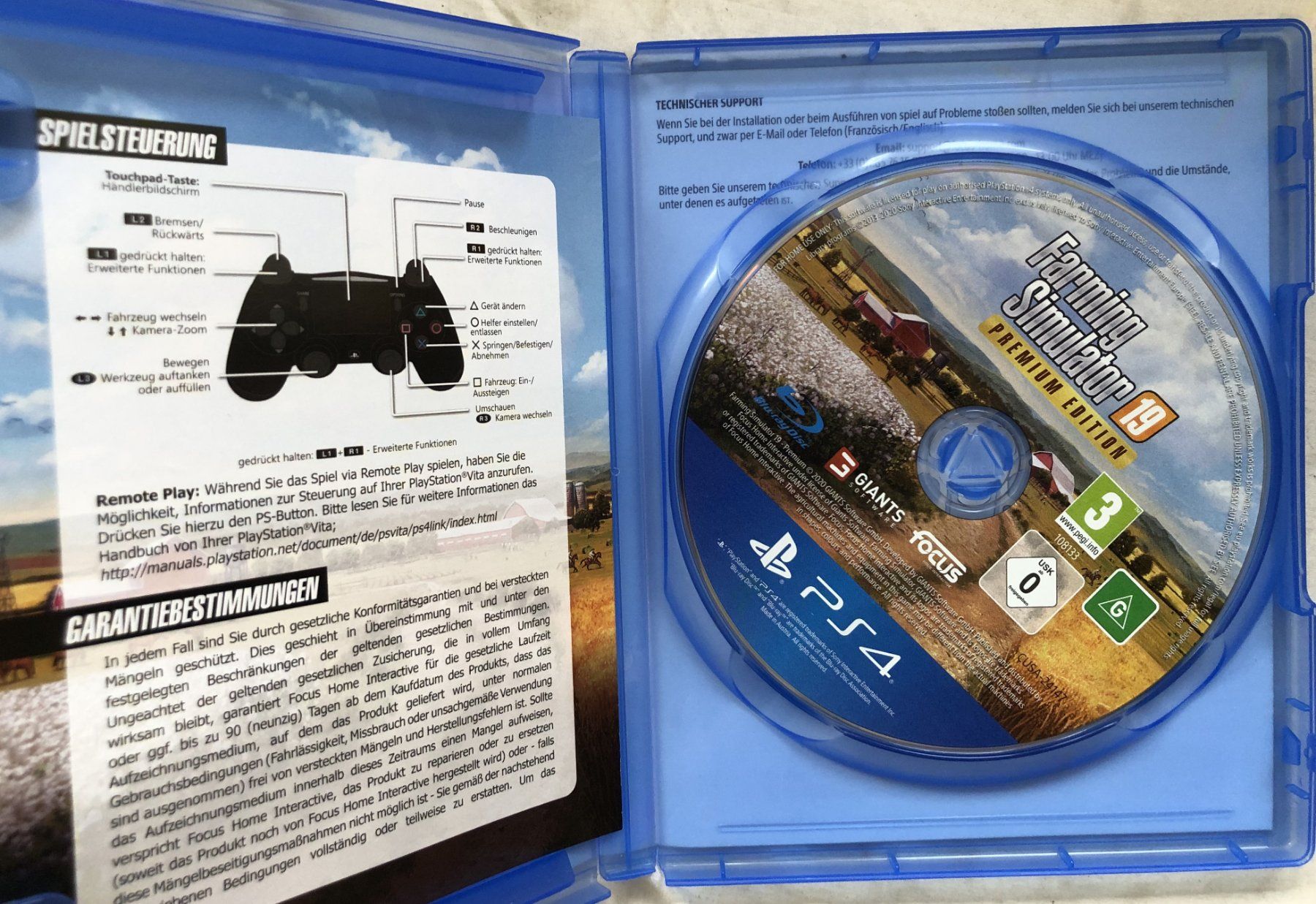 Giochi: PS4 - Landwirtschafts-Simulator 19 [Premium Edition] – Usato da Schaffhausen venduto da durruti 1