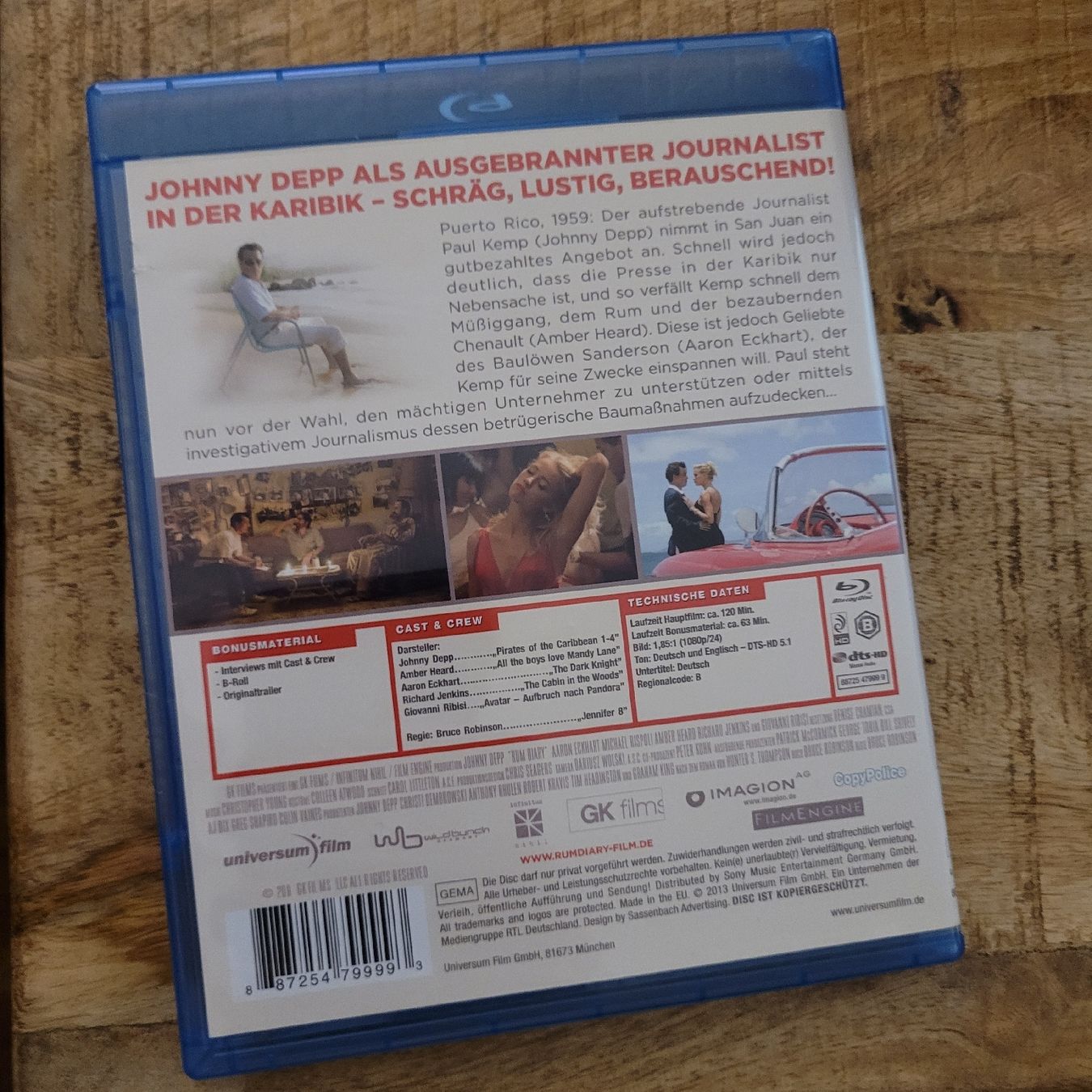 Alle DVDs: Rum Diary bluray johnny depp – Gebraucht aus Volketswil von uffdu 1