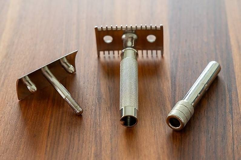 Rasierapparate & Rasierklingen: Rasoir Gillette Single Ring Old Type, with Replica Handle – Gebraucht aus Avry-sur-Matran von Berlingo1 4