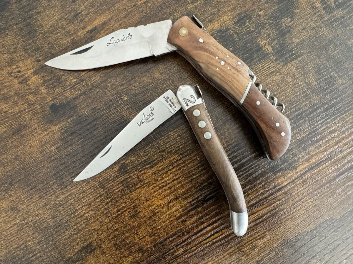 Laguiole Coltelli tascabile: Laguiole messer 2 stück – Usato da Zunzgen venduto da milesdavis76