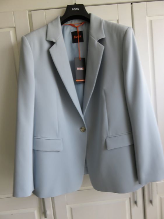 HUGO BOSS Damenblazer, hellblau, Gr. 46, Neu mit Etikett! (Neu und ...