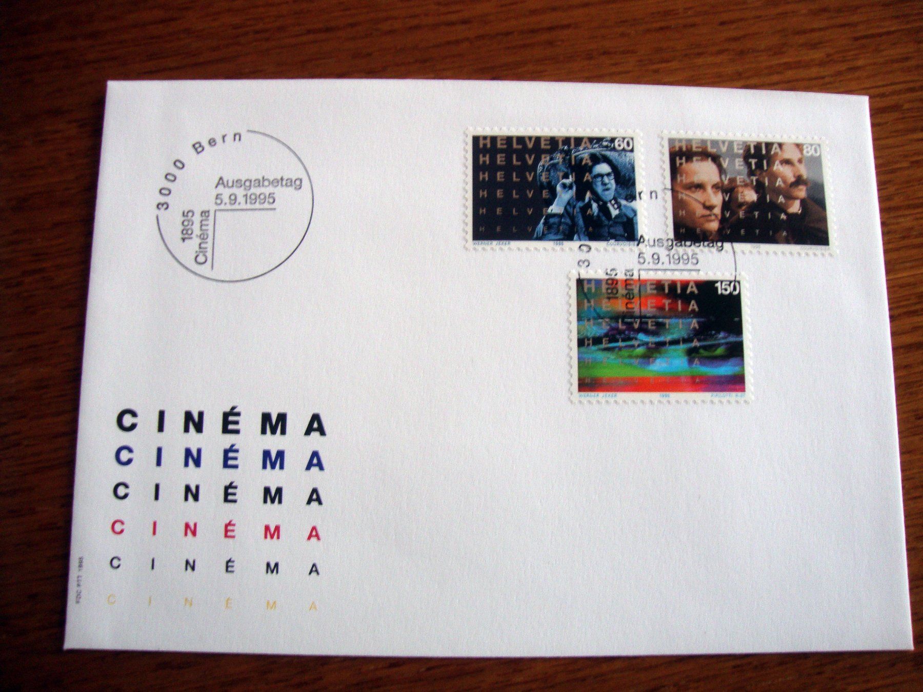 Tous les timbres: FDC 1995 Weihnachtskarte mit  Brief – Neuf (Voir description) à Döttingen par Kubuli1 2