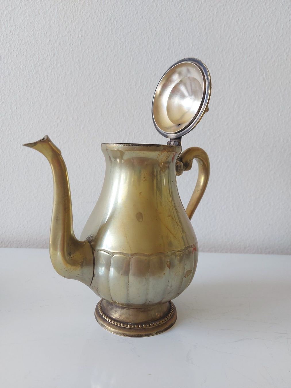 Set di piatti: antikes Kaffee- Teeservice  5-teilig  Metall versilbert – Usato da Zürich venduto da Daniel517 6