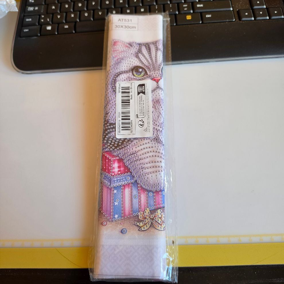 Bastelsets: DIAMOND PAINTING KATZE – Neu und originalverpackt aus Dintikon von bonita099