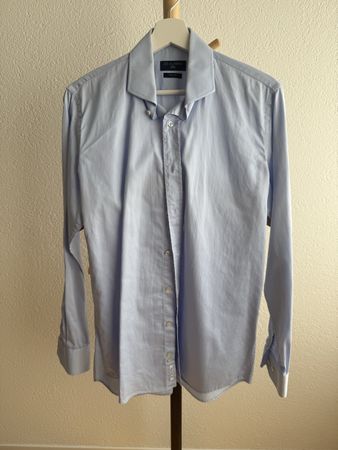 D'S CLASSIC Slim Fit Hemd hellblau Gr. M Sommer-Top-Zustand
