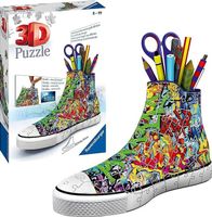 Ravensburger 3D Puzzle, Trainers, 108 Pieces, Graffiti