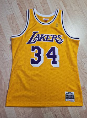 Shaquille O'Neal Lakers Trikot Mitchell & Ness Gr. L
