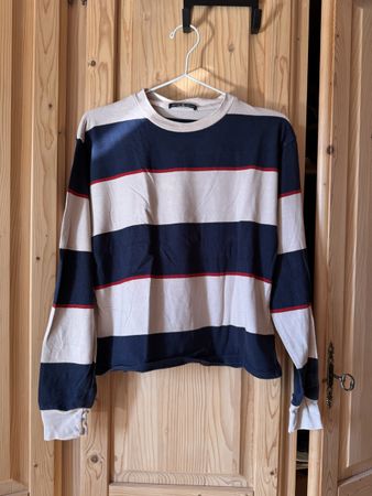 Brandy Melville Shirt, Langarm, gestreift