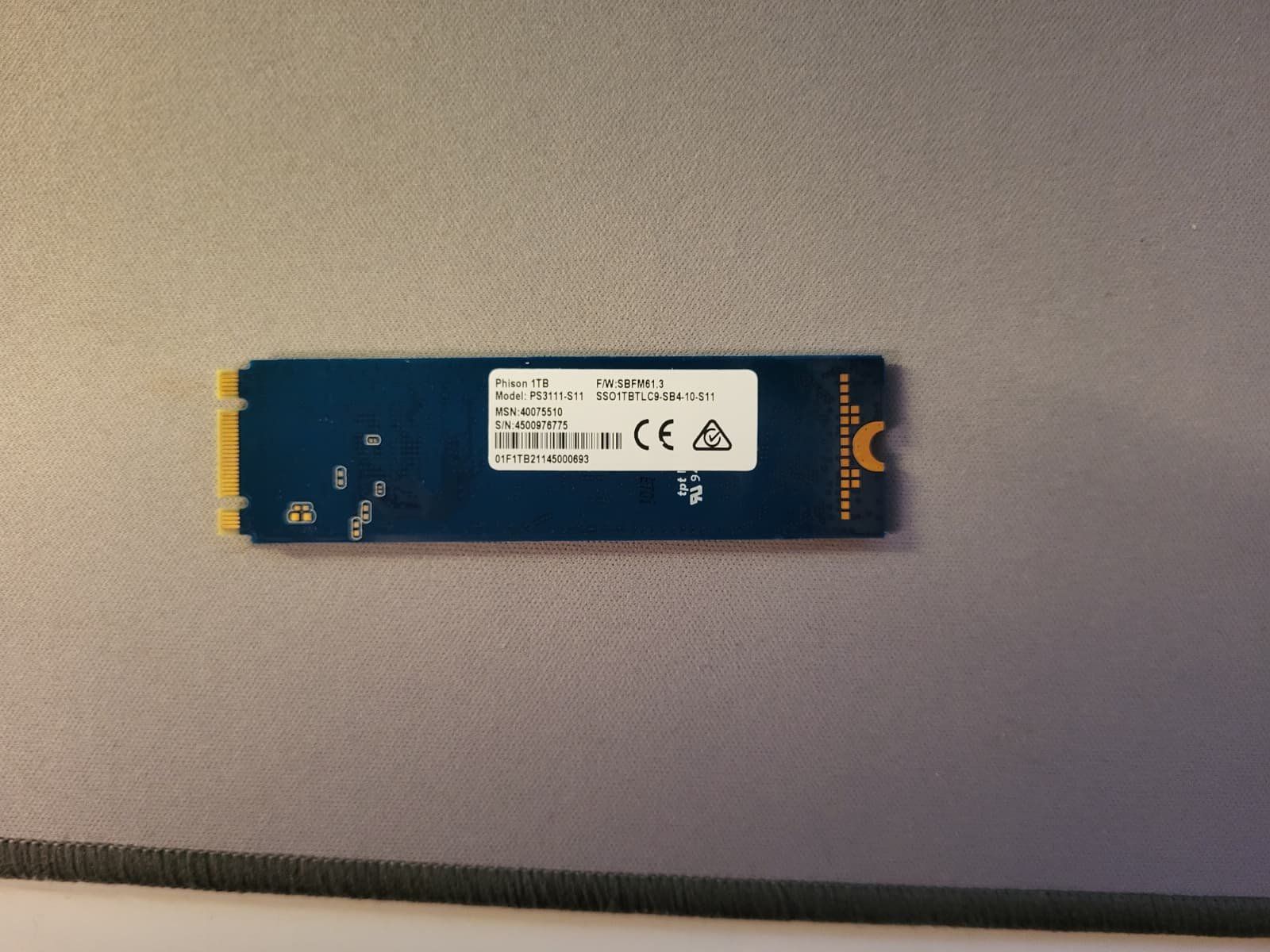 Dischi rigidi: Phision 1TB SSD m.2 SATA – Usato da Unterengstringen venduto da CyberCore 2