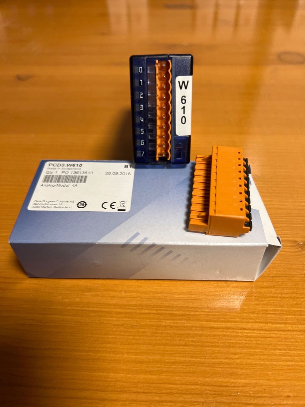 Sistema di controllo: Analog-Modul 4 Ausgänge PCD3.W610 – Nuovo e nell'imballaggio originale da Kaltbach venduto da tweka56