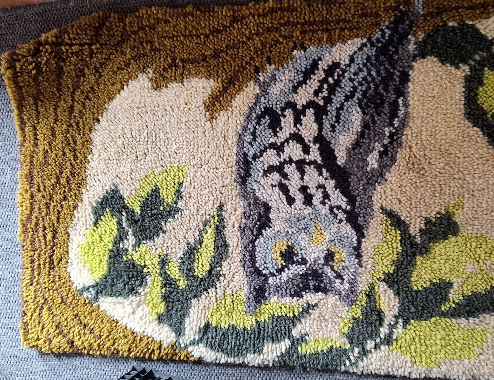 Tutte le decorazioni: Wandbild Eule Makramee, Handgefertigt - Blickfang im Haus – Usato da Wittenbach venduto da ValentinaG