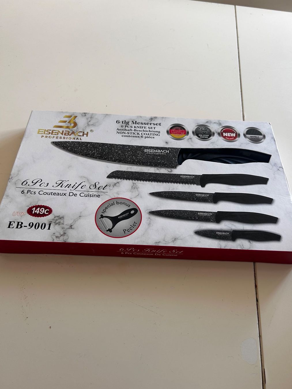 Coltelli da cucina: Messer Set 6 teilig Küche Marke Eisenbach – Nuovo e nell'imballaggio originale da Neukirch (Egnach) venduto da Bsally 1