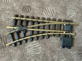 LGB Weiche 1210 1215 R600 Spur G guter Zustand