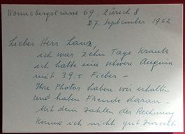Arnold Huggler 1894-1988 Bildhauer Autogramm Karte 10x15cm