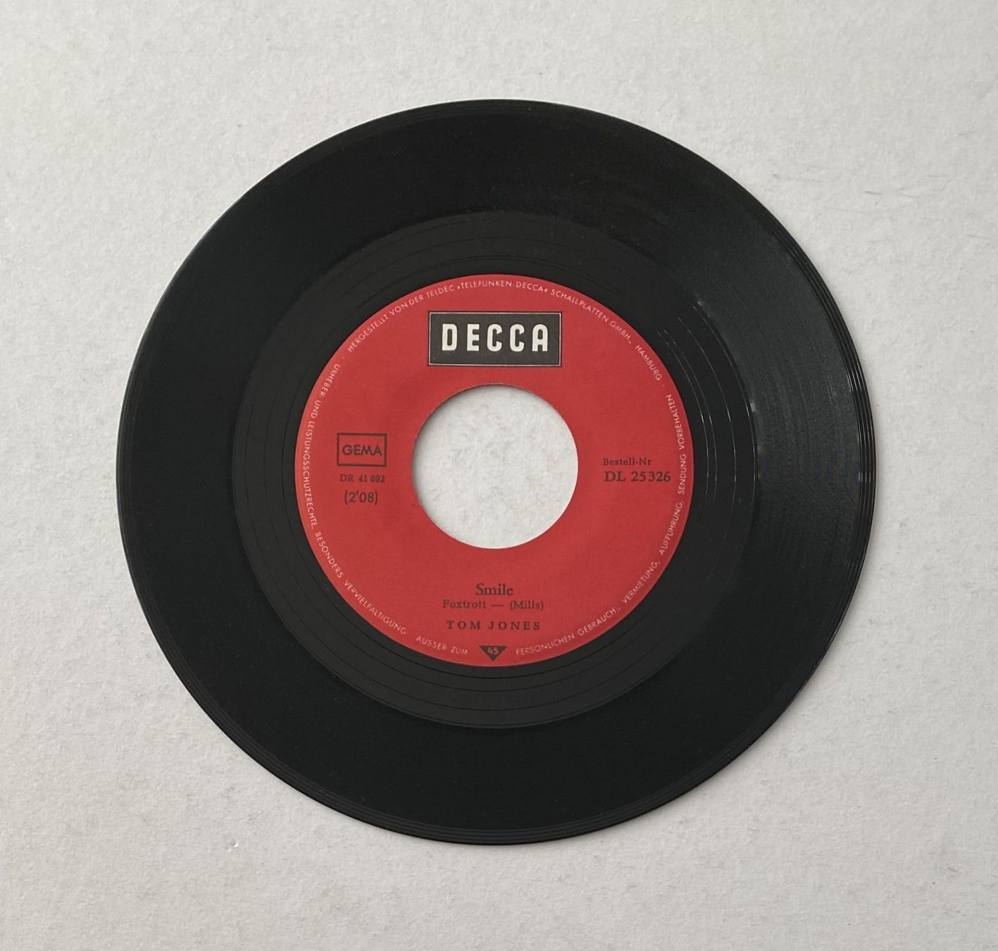 Dischi in vinile: Tom Jones, Delilah – Usato da Flums venduto da Aebo1 2