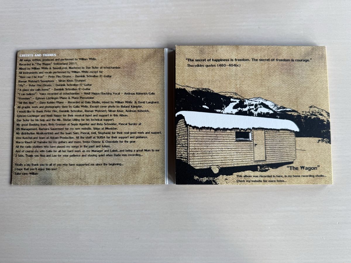 CD: CD William White Freedom  – Usato da Oberried Brienz venduto da Chyara 2