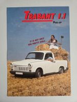 Trabant 1.1 Pick-Up Prospekt DDR Auto Sommer Oldtimer 🌽🌻