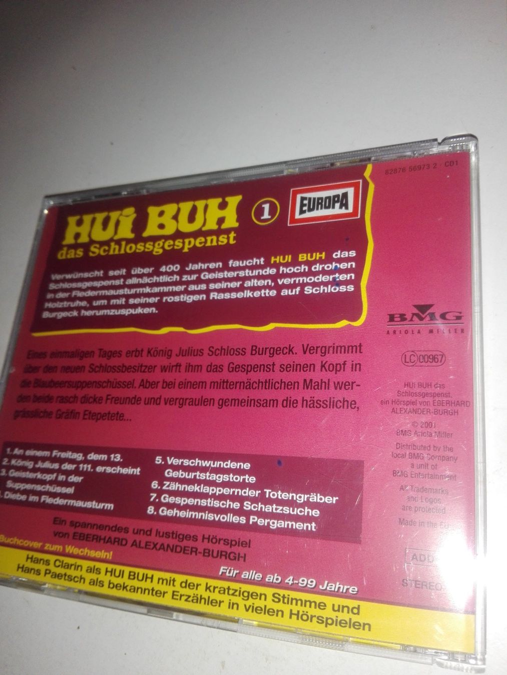 CD: Hui Buh Schlossgespenst - Einsteiger Box    3-CDs – Usato da St.Gallen venduto da elk2022 4