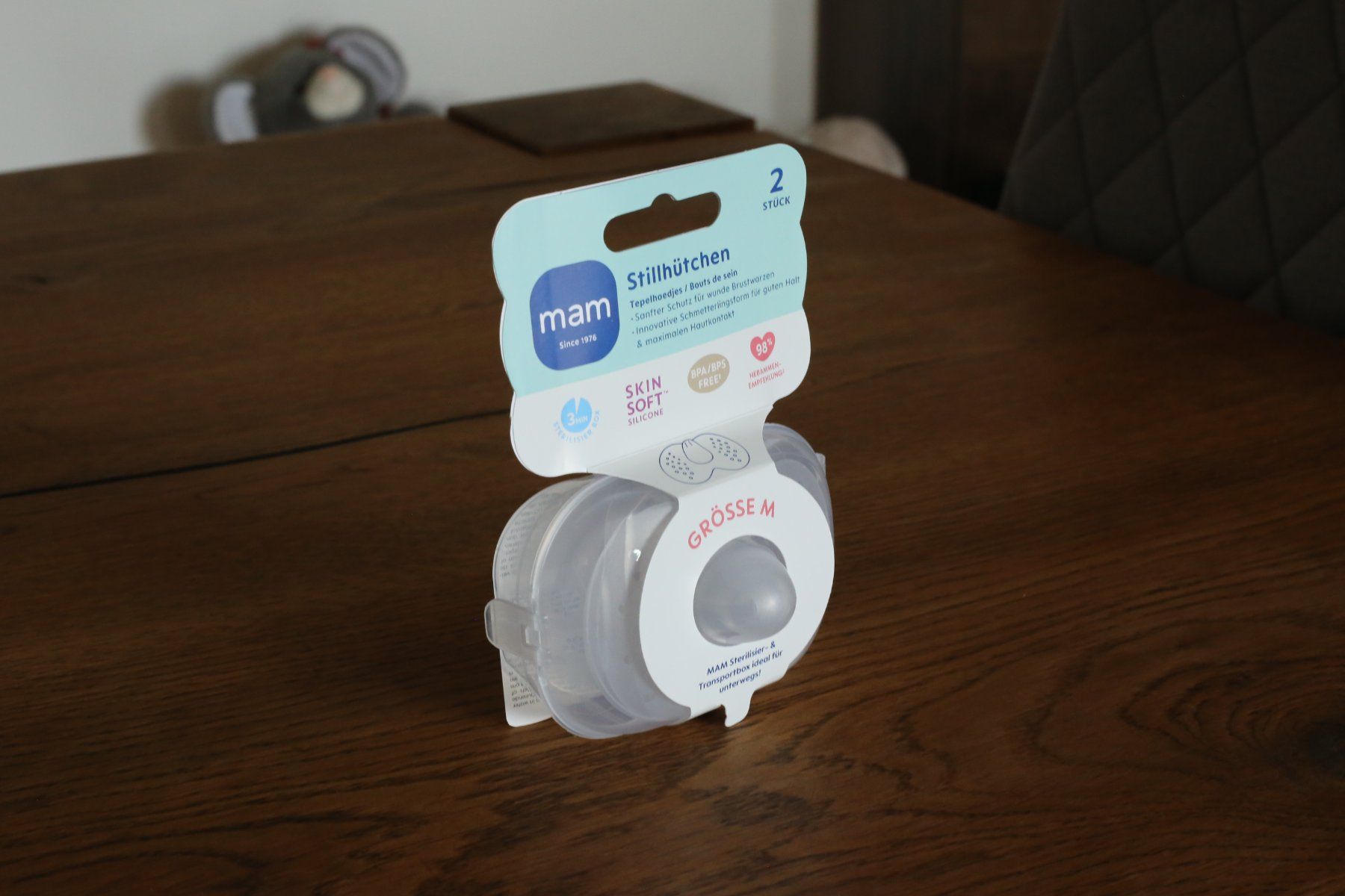 Accessori per l’allattamento: Neues 2er-Pack MAM Stillhütchen Gr. M – Nuovo e nell'imballaggio originale da Ruswil venduto da deb_w5rv 1