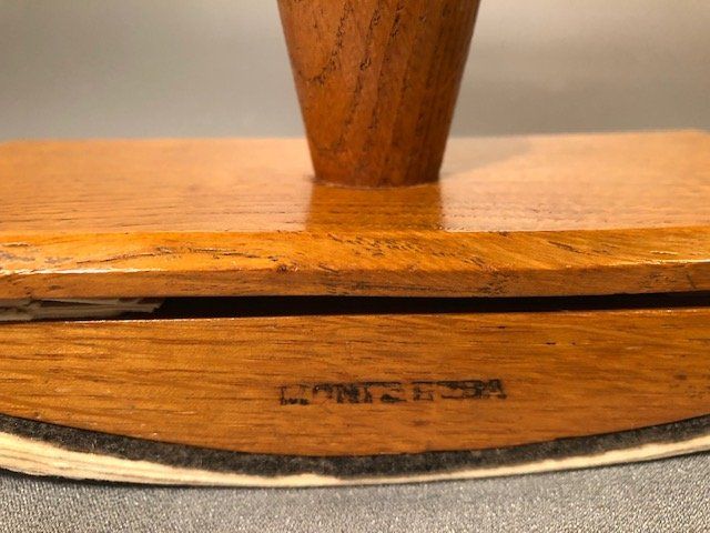 HAPINARY 2x Vintage Tintenabsorber Holz - Rocker Design Für Kalligrafie & Stempel