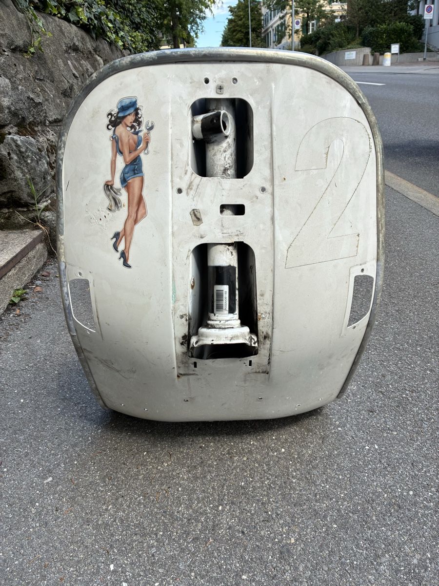 Vespa Accessori per altri veicoli: Vespa PX 125 Rahmen – Difettoso da Zug venduto da zidi01 4
