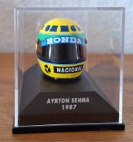 Ayrton Senna F1 Helm Camel Lotus 1987 Minichamps 1:8