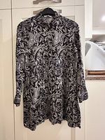 Elegante Bluse/Kleid mit Paisleymuster, Grösse M