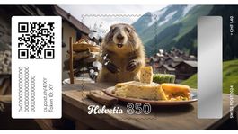 Swiss Crypto Stamp 4.0 - Käse  (ID 8)