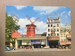 AK Paris Moulin Rouge alte Autos Werbung Mühle