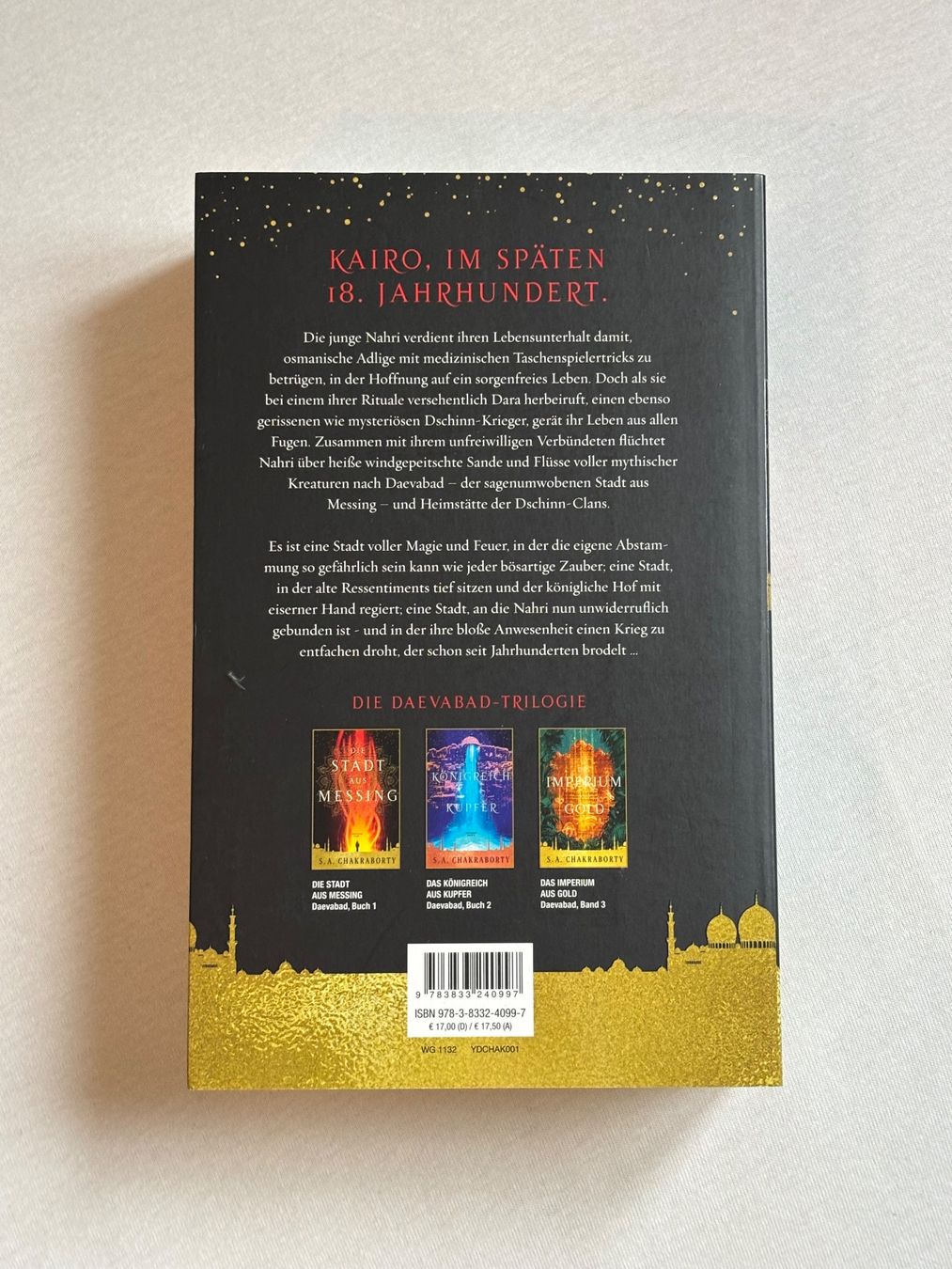 Libri: Die Stadt aus Messing von S.A. Chakraborty – Usato da Stäfa venduto da lenareads 1