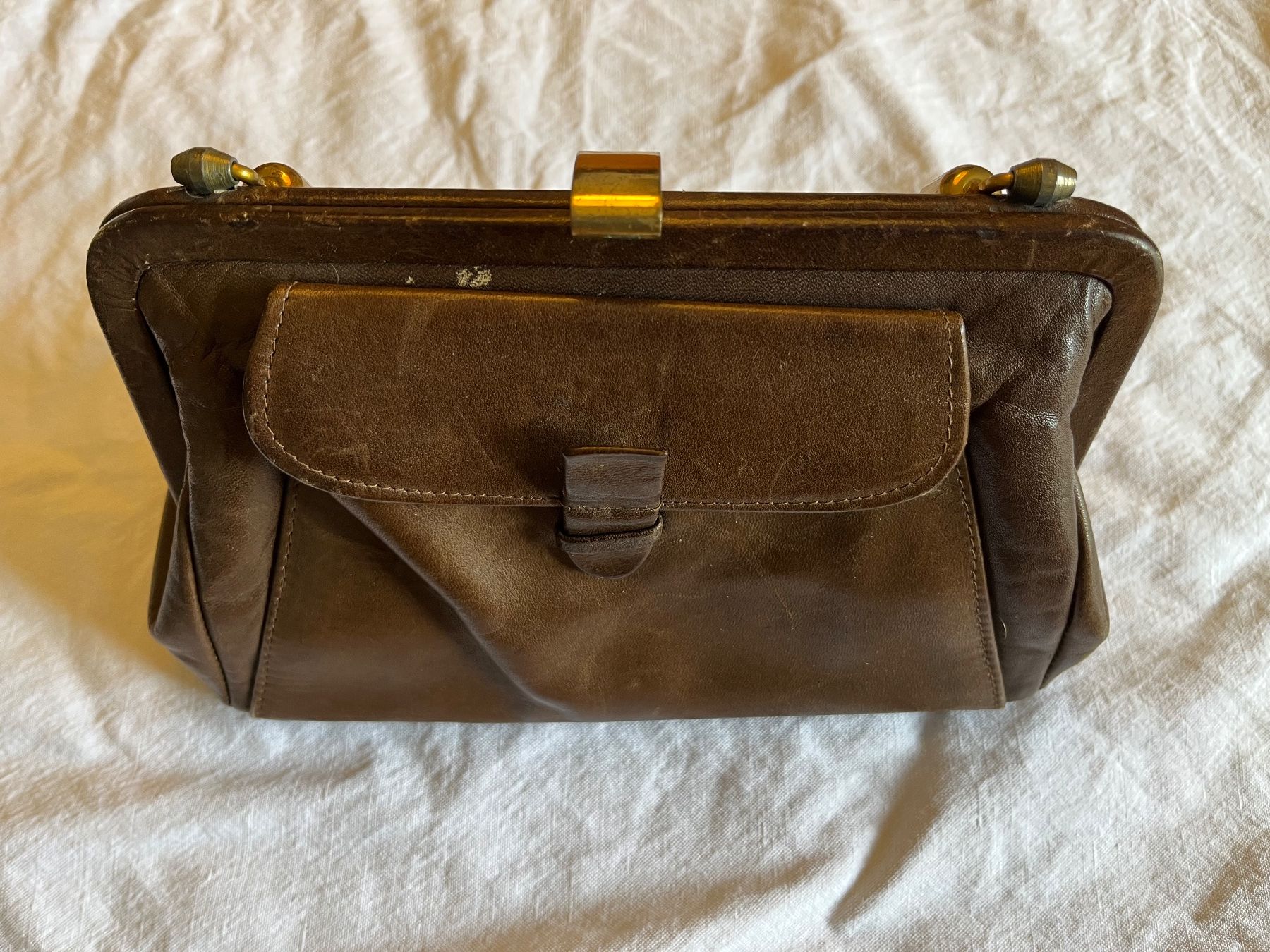Borse da donna: Vintage Lederhandtasche – Usato da Zürich venduto da bilde