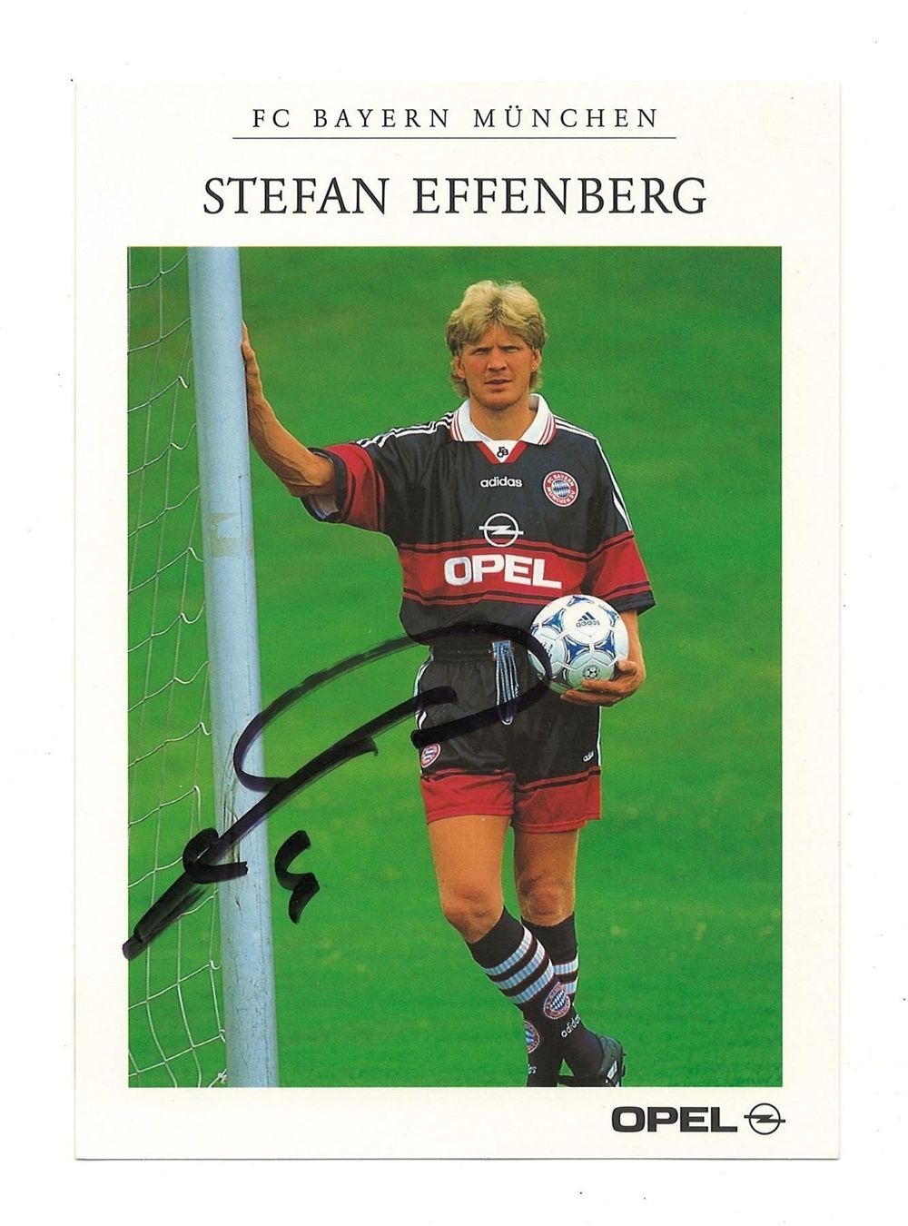 Autografi: STEFAN EFFENBERG BAYERN MÜNCH. AUTOGRAMM – Usato da Basel venduto da verano1000