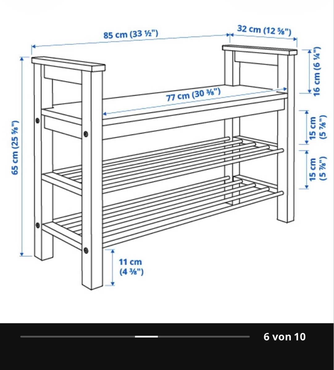 Panchine: Ikea Hemnes Bank – Usato da Tuggen venduto da Tantas 1