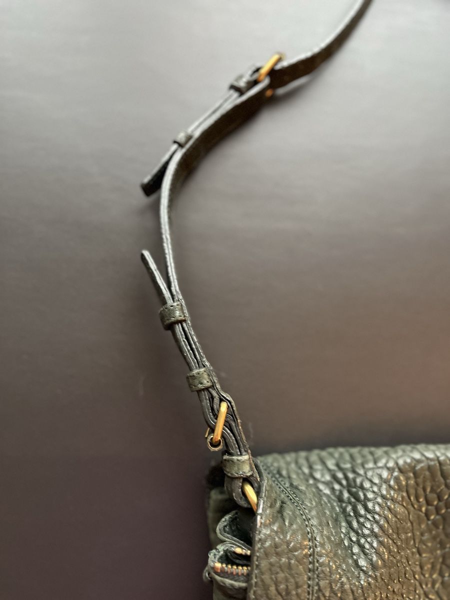 Jerome Dreyfuss Borse da donna: Jérôme Dreyfuss-Tasche 'Albert', Dunkelgrün – Usato da Zürich venduto da scke 7