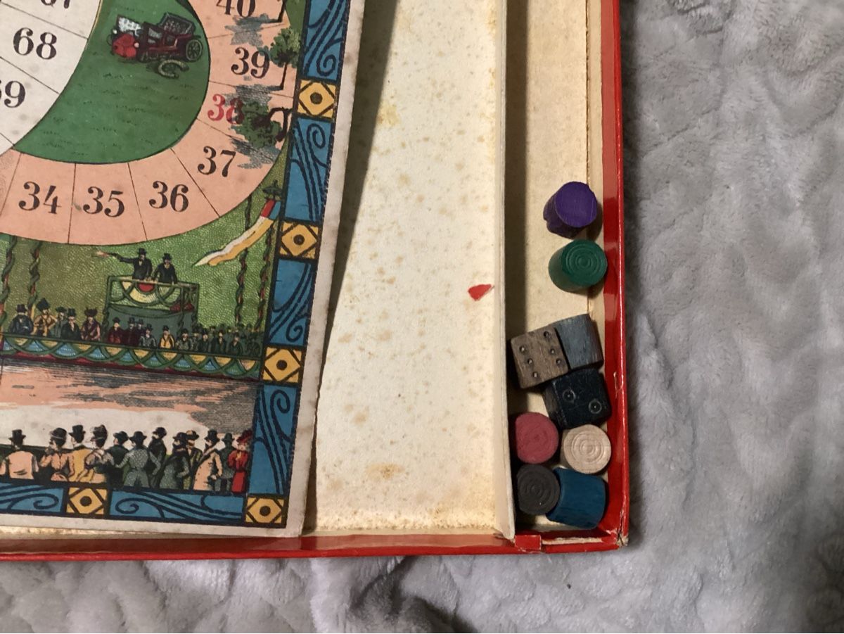 Giochi: ANTIKES BRETTSPIEL UM 1920 – Usato da Münchenstein venduto da NoSu98 2