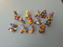 Figuren Set 12 kleine Tier- und Clownfiguren gebraucht