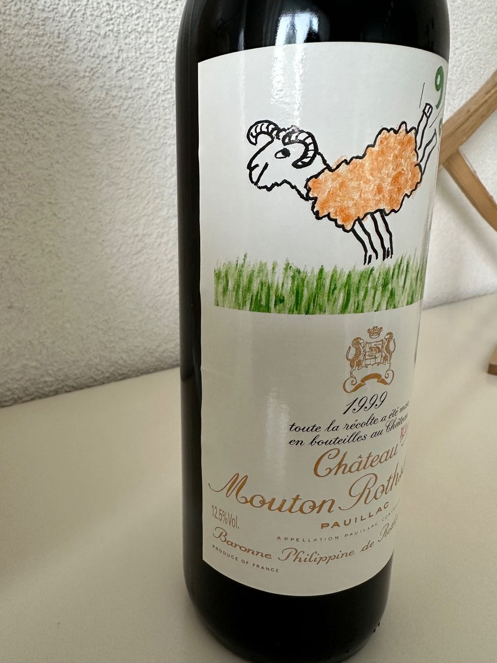 Mouton Rothschild Vino: Château Mouton Rothschild 1999 – Nuovo (secondo la descrizione) da Yens venduto da Rilou80 2
