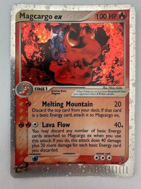 Pokémon Carte collezionabili: Magcardo EX Holo - Pokemon – Usato da Nussbaumen AG venduto da Bika-Shop