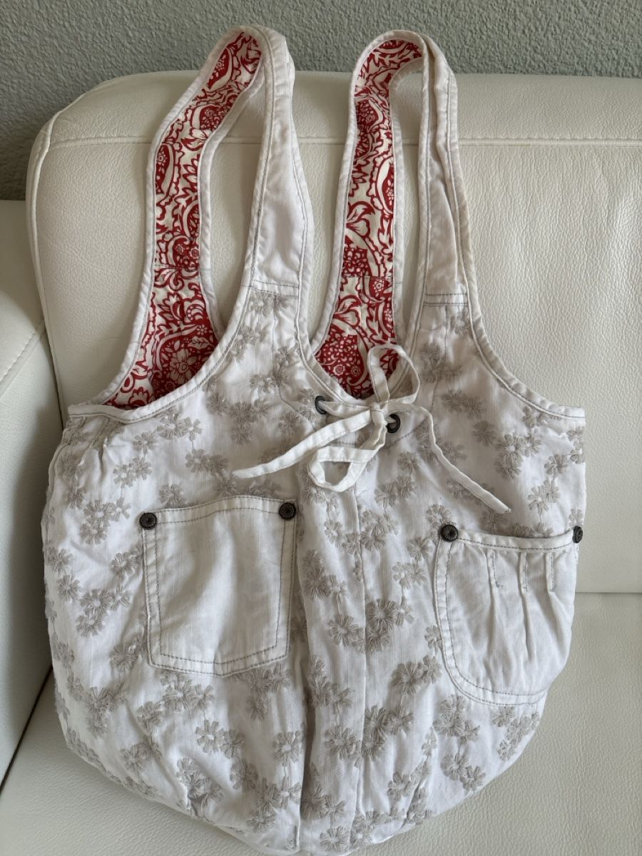 Nile Taschen für Damen: Nile Stofftasche, Blumenmuster – Gebraucht aus langenthal von rundholz7