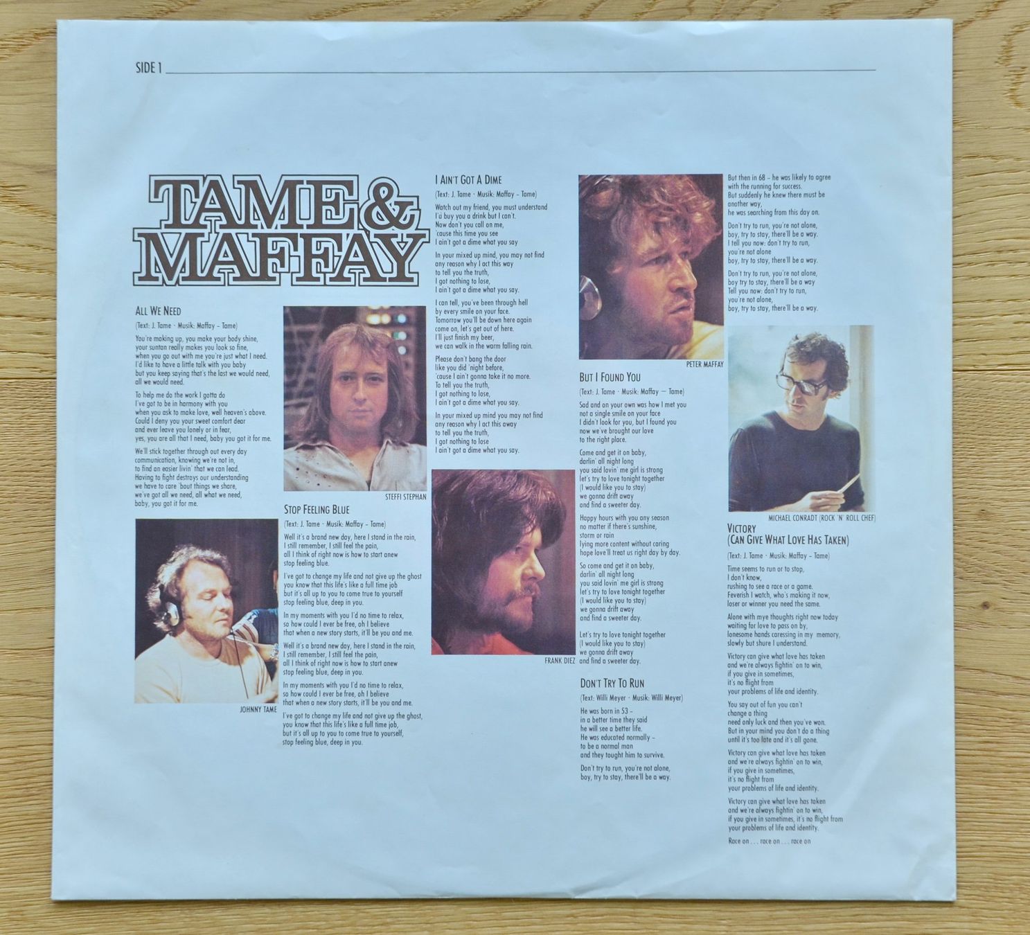 Dischi in vinile: Tame & Maffay - 2 – Usato da Glarus venduto da Zigerfrigg 2