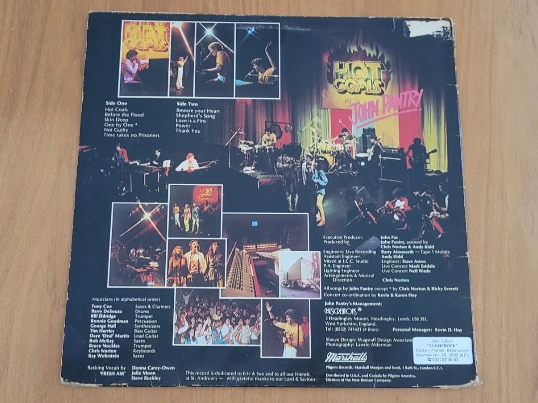 Vinyles: LP  John Pantry – D'occasion à Martigny par MZ-67 1