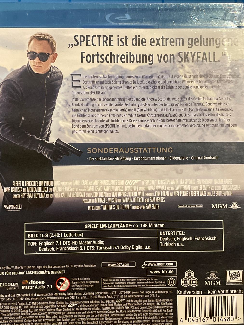 Tutti i DVDs: James Bond - Spectre  (2015) – Usato da Waldenburg venduto da Gonzo8 1