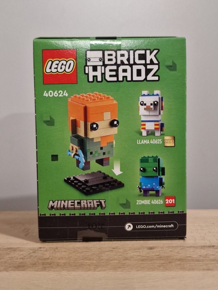 Lego Baukästen: Lego Brickheadz 40624 Minecraft Alex – Neu und originalverpackt aus Echichens von aegis0129 1