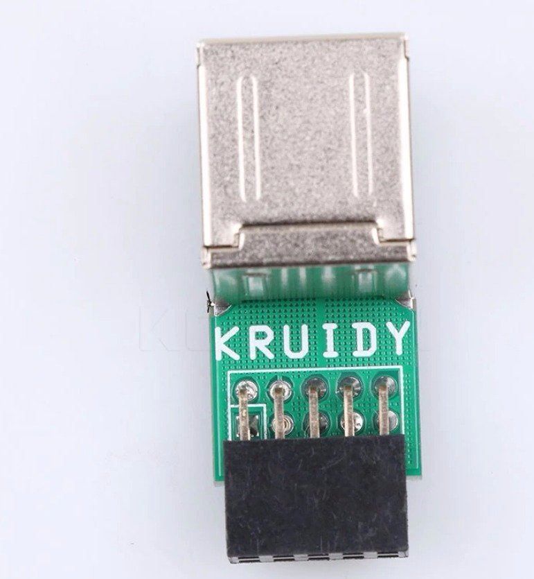 Unità & Adattatore: USB 2.0 9Pin-Buchse 2 Port Konverter – Nuovo e nell'imballaggio originale da Unterägeri venduto da RmOnline 4