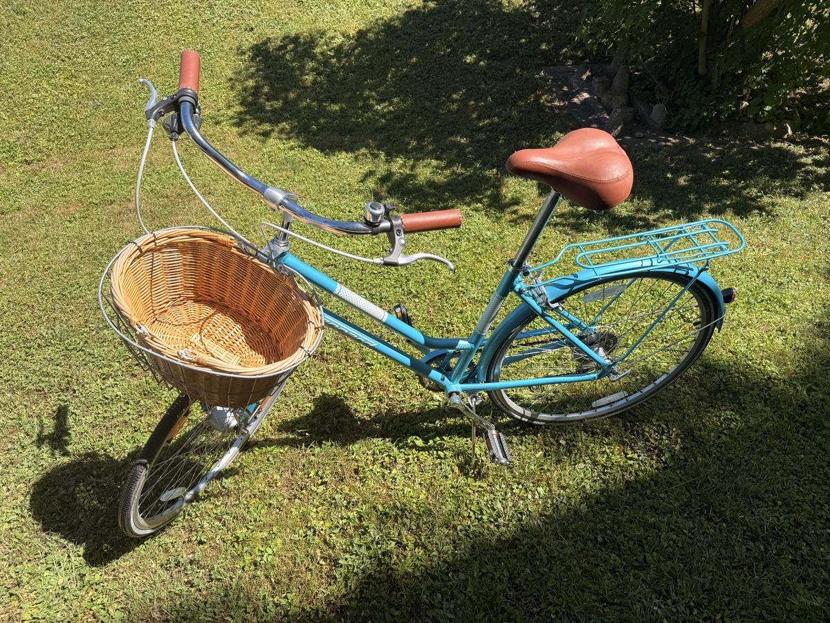 Biciclette: Retro Stadtrad mit Korb – Usato da Hochfelden venduto da lin_6yn6