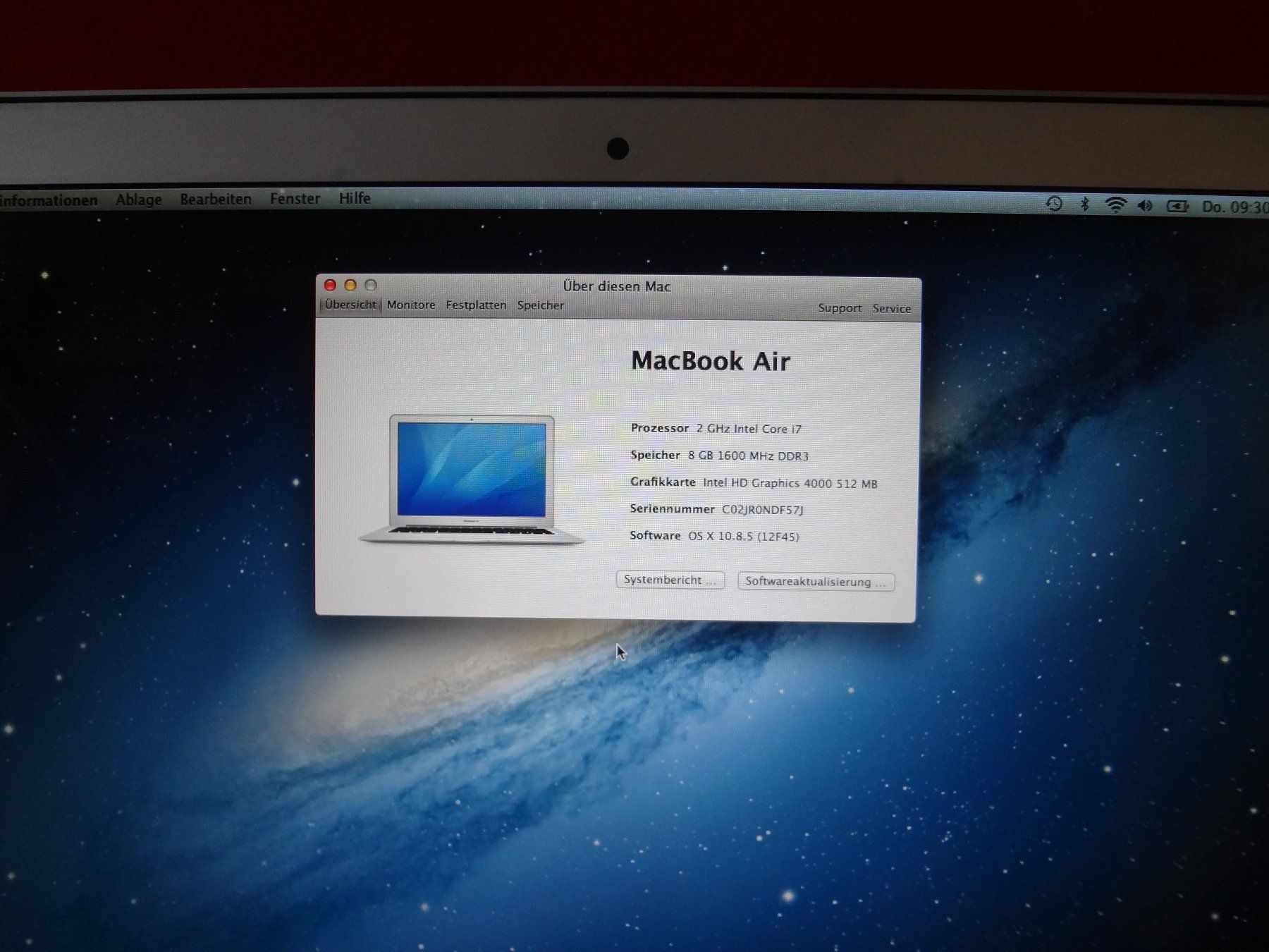 Apple Notebook: MacBook Air Intel core i7 – Usato da Thun venduto da Fra130 1