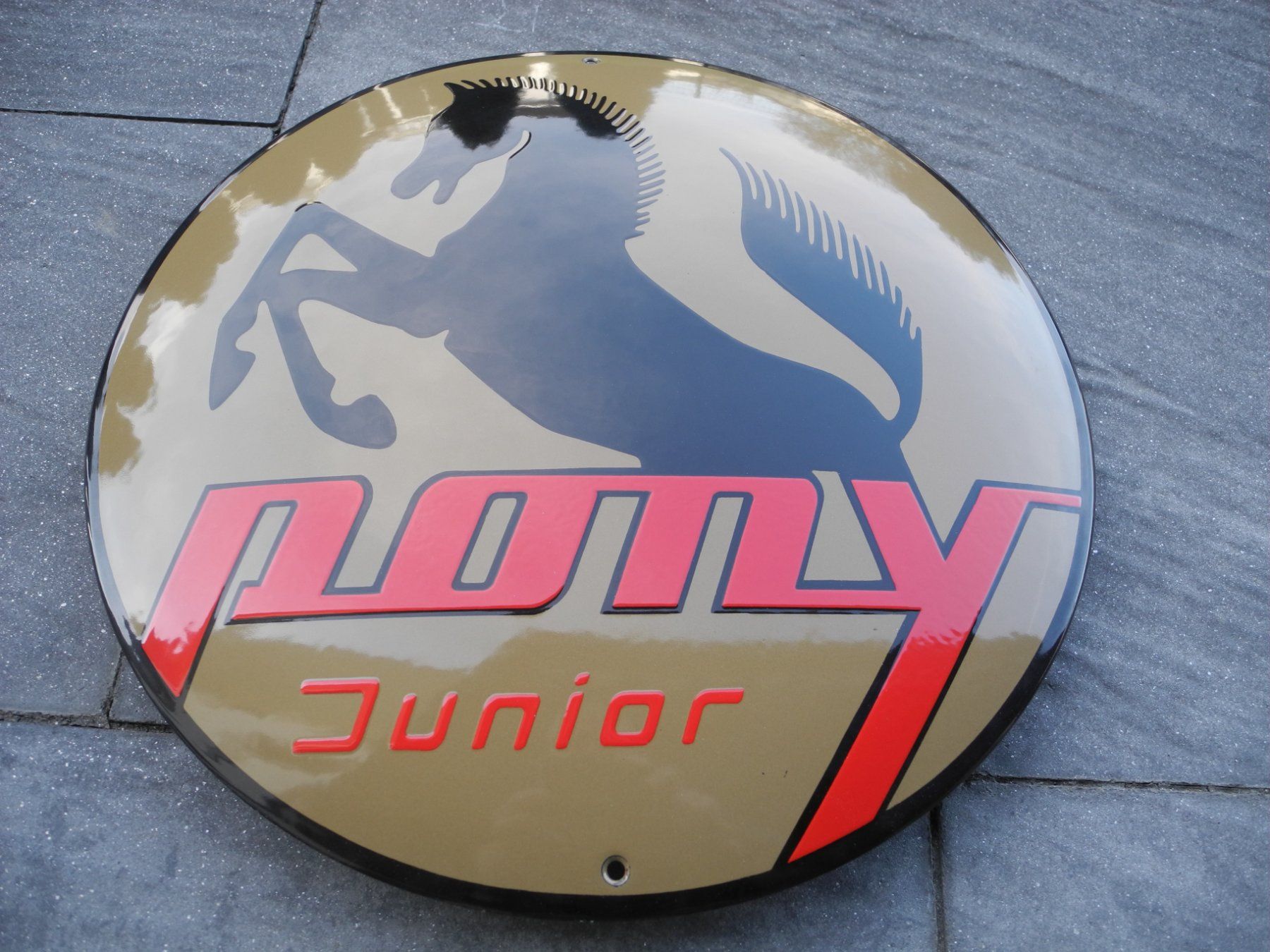 Sachs Insegne: PONY/ SACHS EMAILSCHILD – Usato da Reinach AG venduto da Huckleberrysix 3