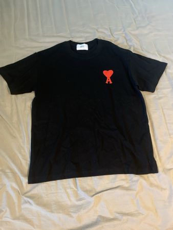 Schwarzes Ami T-Shirt