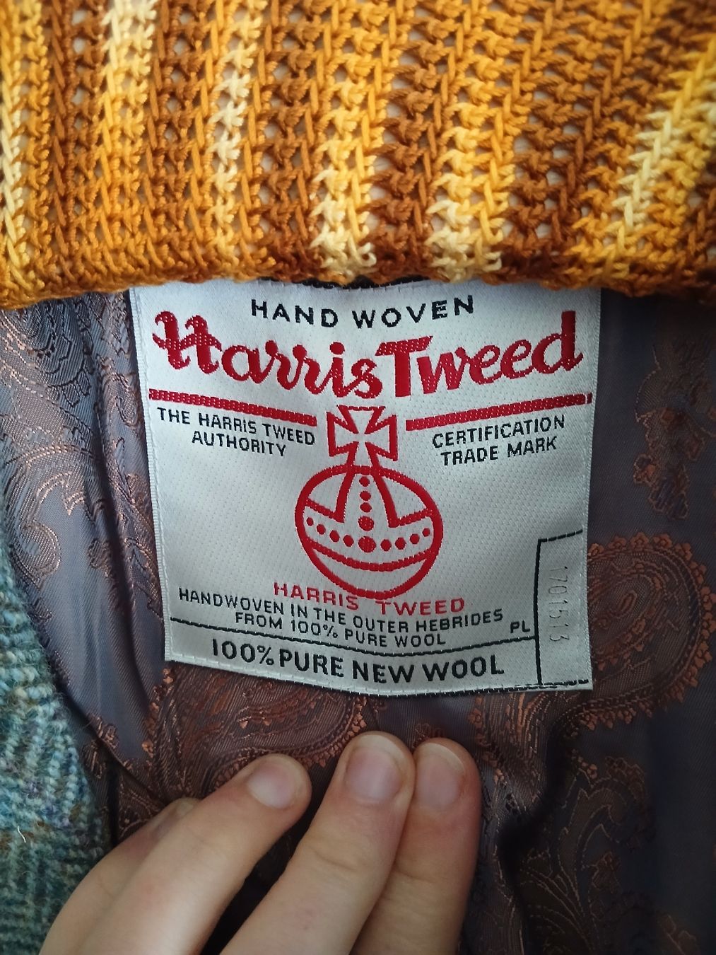 Giacche: Harris Tweed Vintage Jacket Wool Blue Size S – Nuovo (secondo la descrizione) da Wil SG venduto da tre_g2l7 1