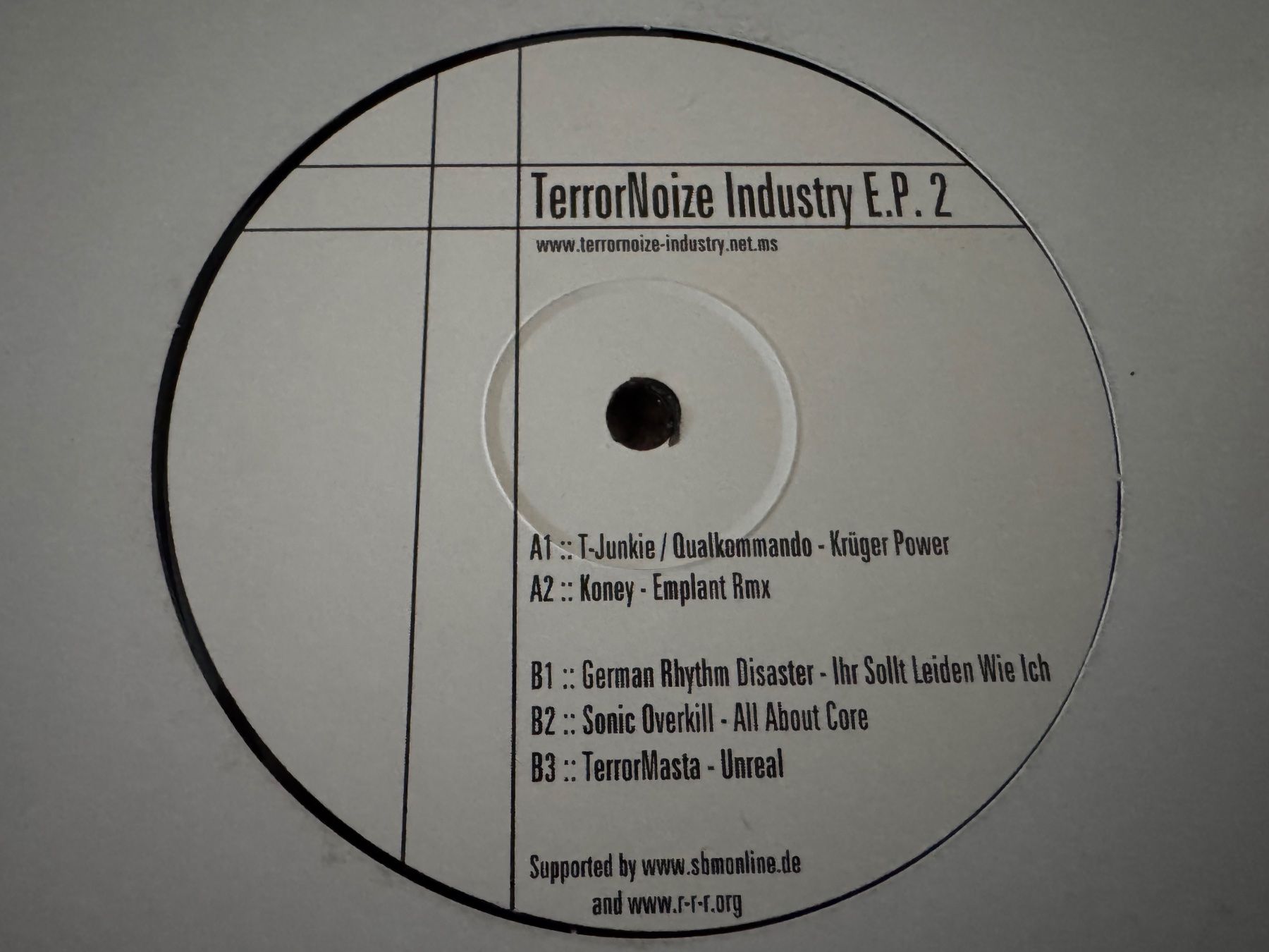 Dischi in vinile: TerrorNoize Industry E.P. 2 Speedcore Hardcore Thunderdome – Usato da Mairengo venduto da Thunderdome-Freak 1